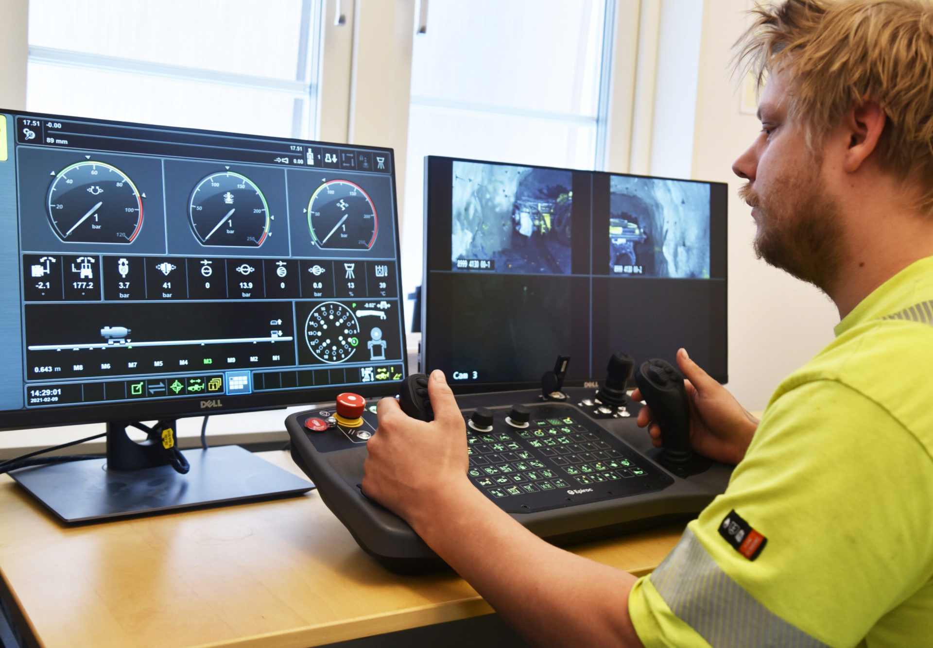 Epiroc Simba E7, nella miniera svedese in remoto con la rete 4G - Perforare