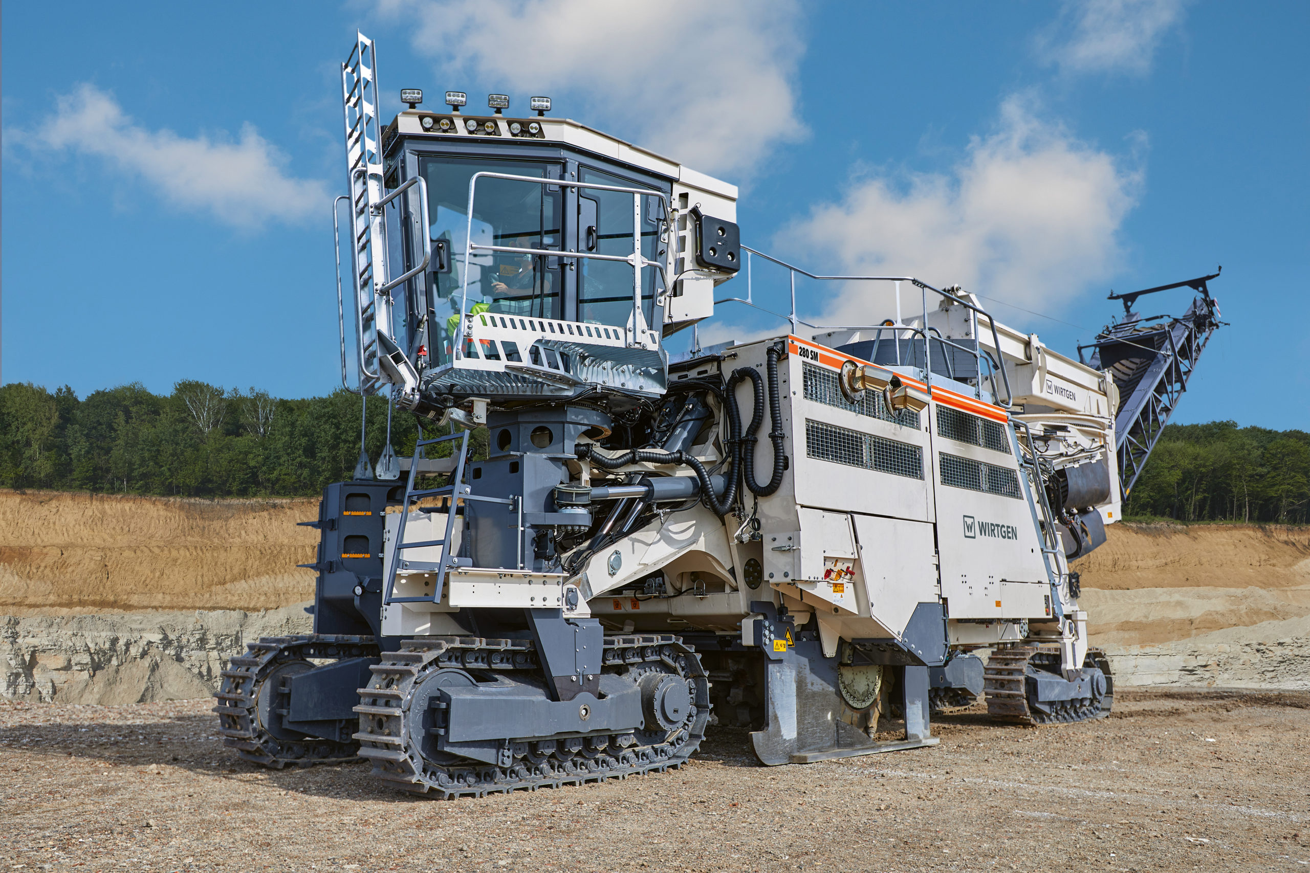 Il Nuovo Surface Miner 280 SM Di Wirtgen In Anteprima Al Bauma Perforare